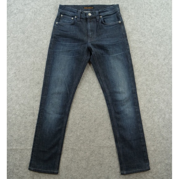 Nudie Jeans Other - Nudie Jeans Mens 28 Blue Lean Dean Slim Straight Leg Mid Rise Organic